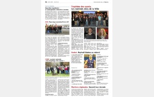 Trophée des sports : Valérie titrée Sportive de l’Année 2015 !!! 