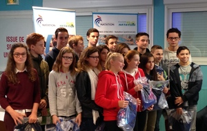 Nageurs présents récompensés ASSEMBLÉE GÉNÉRALE DU COMITÉ  56 LE DIMANCHE 22 OCTOBRE 2017