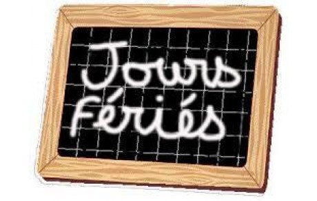 JOURS FÉRIES 