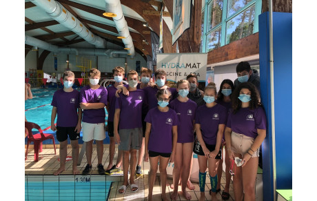  Saison lancée pour Lorient Natation : déjà 11 médailles pour la première compétition !