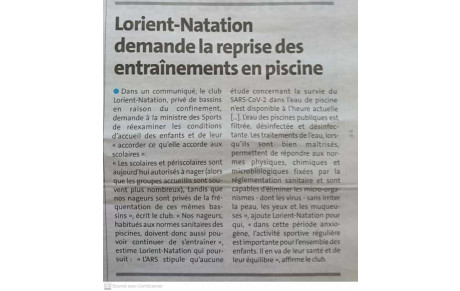 ARTICLE DU TÉLÉGRAMME DU 04/11/2020