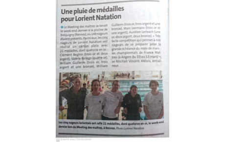 ARTICLE DU TÉLÉGRAMME DU 09/02/2022