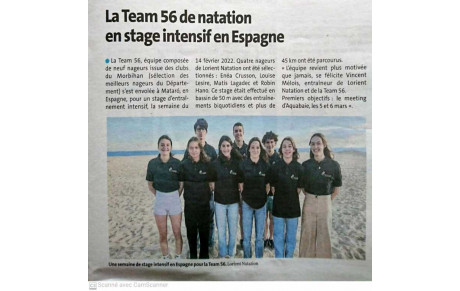 ARTICLE DU TÉLÉGRAMME DU 22/02/2022