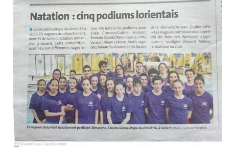 ARTICLE DU TELEGRAMME